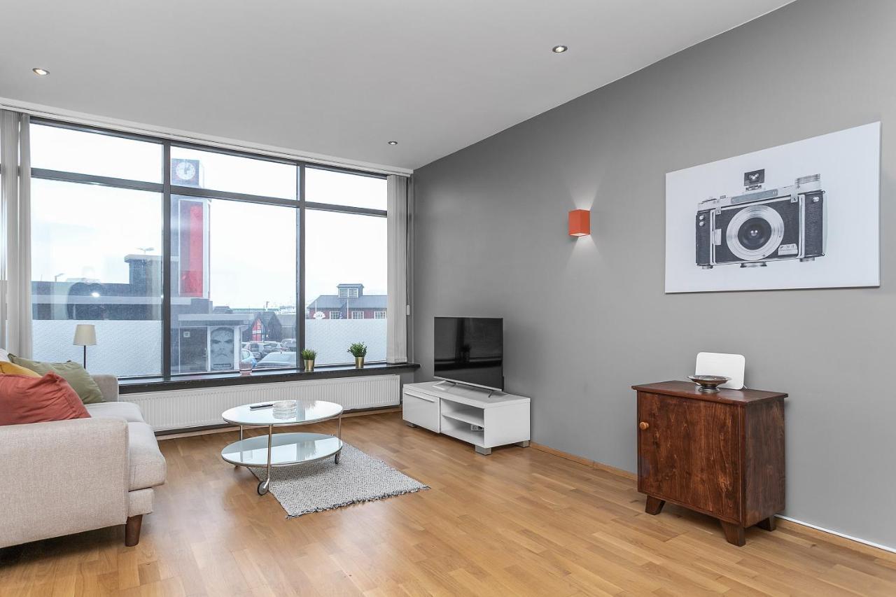 רייקיאוויק Sunny Apartment - By The Sea In City Center מראה חיצוני תמונה